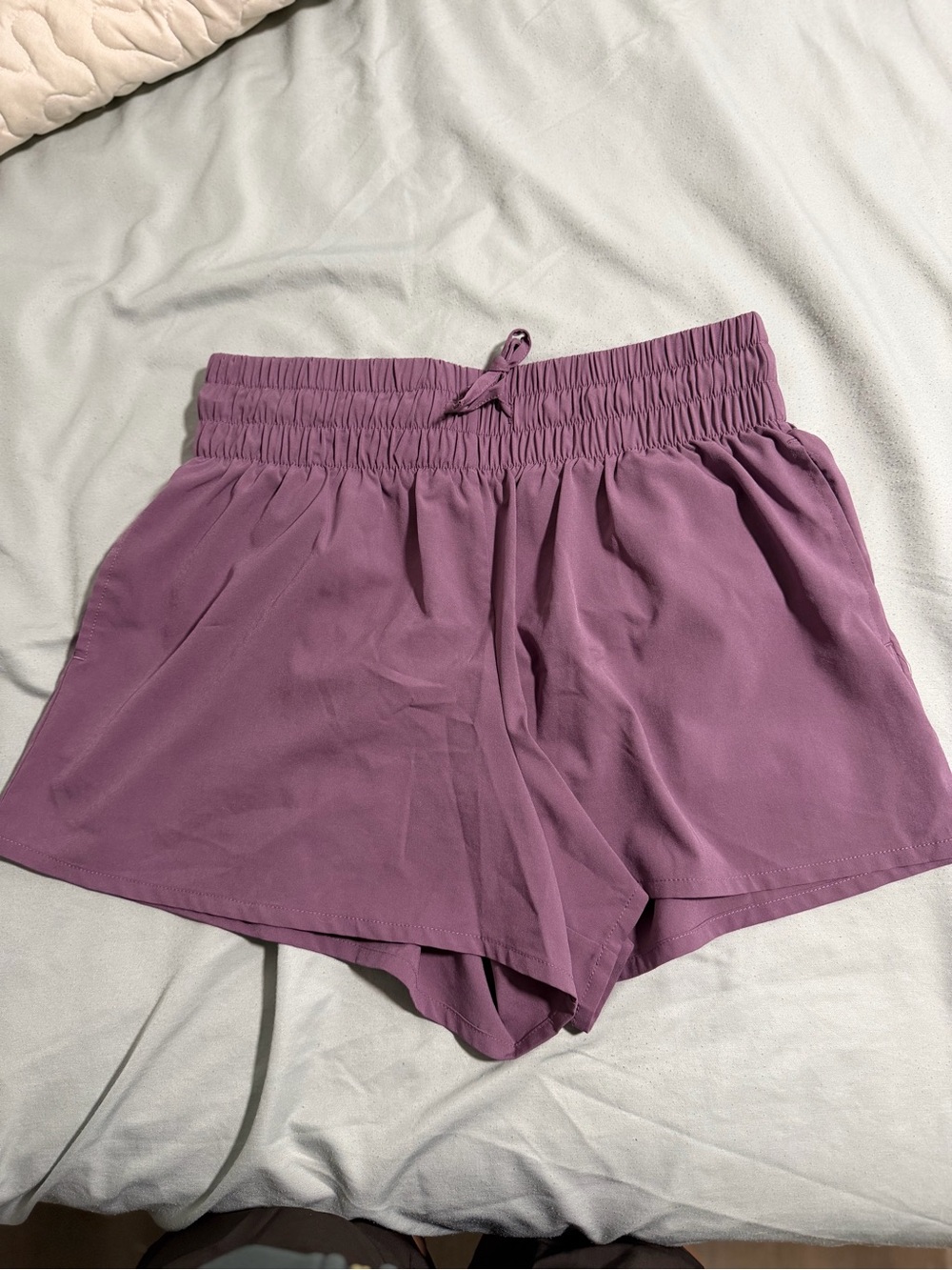 Senita Athletics Lavender Mauve Athletic knockout Shorts with Drawstring